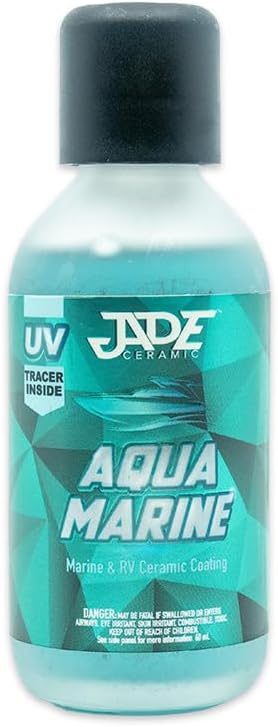 Detail King Jade Aquamarine - Premium Ceramic Coating 60cc w/Applicator - Paint Protection - Hydrophobic - Specially Designed for Boats & RV's