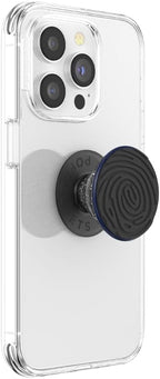 PopSockets Adhesive Phone Grip, Holder, Phone Stand, Black - Imprint Black