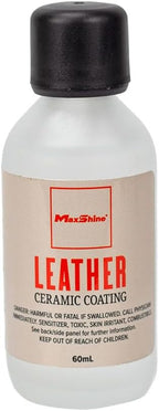 Maxshine Leather Ceramic Coating LC-01 | 60mL Single Bottle, Hydrophobic, UV Shield, Easy to Clean | Interior Protection for Car Leather & Vinyl