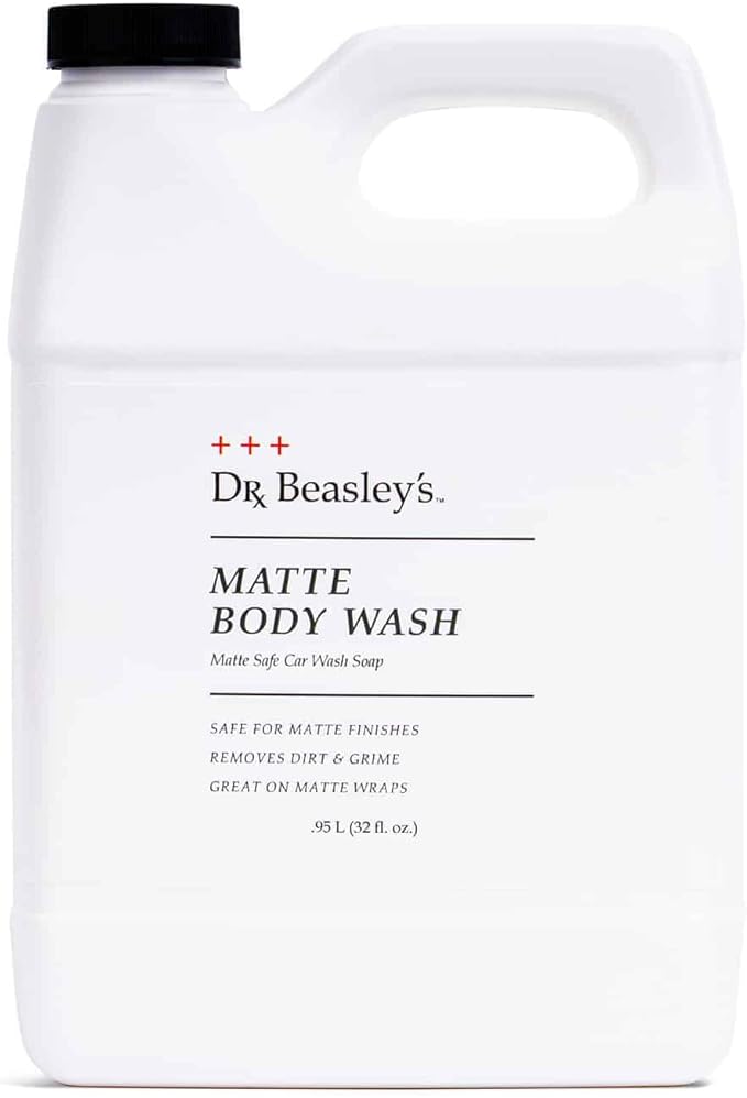 Dr. Beasley's - MP10D32 Matte Body Wash - 32 oz. Premium Matte Car Wash Soap, pH Balanced, Readily Biodegradable