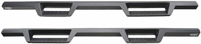 Westin 56-14135 HDX Drop Nerf Bars fits 2019-2025 Silverado Sierra 1500 (Exc Silverado LD Sierra 1500 Limited) 2020-2025 Silverado Sierra 2500 3500 Crew Cab Textured Black Pair