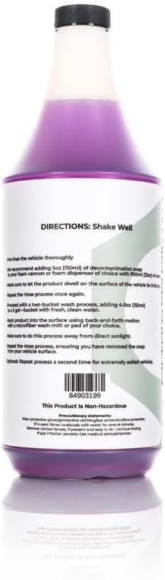 OBSESSED GARAGE - Decon Soap - High pH Soap Removes Coatings, Waxes, and Deep Contaminants | Ideal for Polishing and Coating Prep, 32 oz