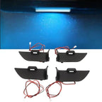 SUNGOOYUE Car LED Light Inner Door Handle Ambient Lighting Kit 2020 2021 2022 2023 2024 Easy Install Accessories, Blue‌