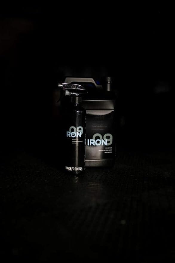 09 Iron | Iron Remover | Fast Acting Color Change Fallout Dissolver | pH Balanced for Wheels and Paint | Reactive Decon Step Before Coating or Wax | 500 Milliliters