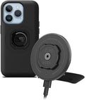 Quad Lock Adhesive Dashboard/Console Car Phone Holder Kit with MAG Wireless Charging Head V2 and MAG Phone Case for iPhone 14 Pro