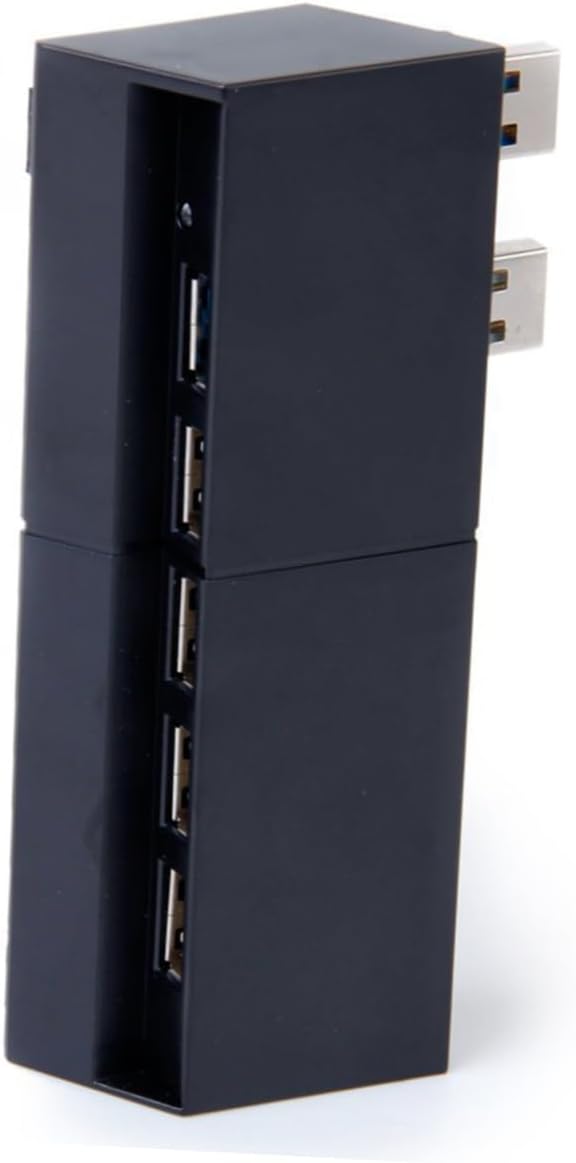 Port USB High-Speed Expander Hub for Console Includes USB Ports Compact Indicator
