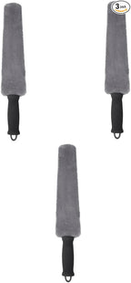 SOLUSTRE 3pcs Car Vent Cleaning Brush Mini Duster for Automotive Air Conditioner Outlet Soft Bristles for Detailed Cleaning Cars Homes and Offices Lightweight and Portable Auto Detailing