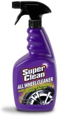 SuperClean Wheel Cleaner 32 Oz Spray - Universal Fit - PH Neutral, Residue Free, Mag Wheel Cleaner