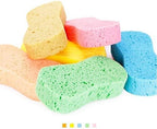 Lantee Large Sponges - Car Cleaning Supplies - Big 10 Pcs High Foam Cleaning Washing Sponge Pad for Car, Household Cleaning and Water Games