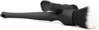 Detail Factory - TriGrip Ultra-Soft Detailing Brush Set - Scratch-Free Cleaning for Exterior, Interior Panels, Emblems, Badges, Gauges, Infotainment Screen - Black