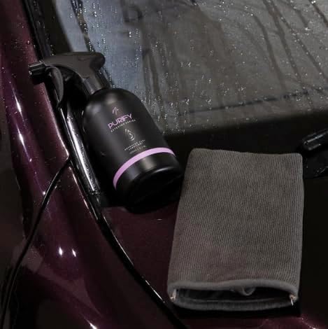 Nv Purify Iron Remover and Clay Lubricant | Softens Fallout and Adds Low Friction Glide | Safe on Paint Wheels and Glass When Used as Directed | Faster Decon Before Coating or Wax | 1 Liter