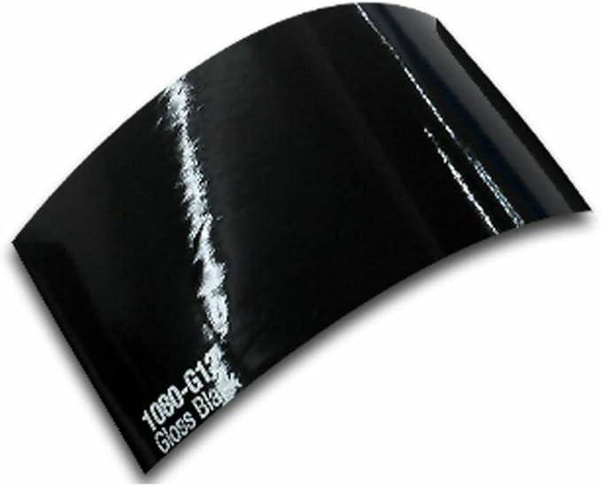 3M Car Wrap Roll 2080 Gloss Black | G12 | (Sample 3in x 5in) | Automotive Vinyl Wrap for Cars - Car Interior Wrap & Exterior