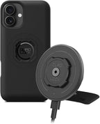 Quad Lock Adhesive Dashboard/Console Car Phone Holder Kit with MAG Wireless Charging Head V2 and MAG Phone Case for iPhone 16 Plus