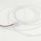 2mm 5meters Car Home LED Ambient Plastic Optic Fiber Light Source Kit Tool Free (110-220V Adapter,Blue)