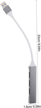 KALLORY USB Hub Ports Expansion for Laptop Desktop Car Gaming Keyboard Mouse Accessory Hub USB Extender