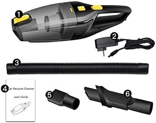 Car Vacuum, Portable Car Vacuum Cleaner High Power 120W/3500Pa,12V Wet/Dry Handheld Vacuum Cleaner for Car Detailing and Cleaning Car Interior，Strong suction, strong running time, portable, easy to us