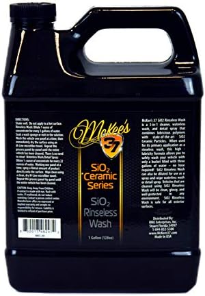 SiO2 Rinseless Wash (Hyper Concentrated Rinseless/Waterless Solution), 128 fl. oz.