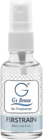 G's Breeze First Rain Air Freshener - Fresh Greens, Soft Florals, Crisp Air Essence - Refreshing Earthy Scent - Long-Lasting Aroma - Ideal for Home, Car, Office - Compact & Convenient, Odor Eliminator