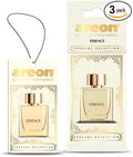 AREON Essence SS04 – Luxury Custom Car Hanging Air Freshener for HIM (pack of 3)