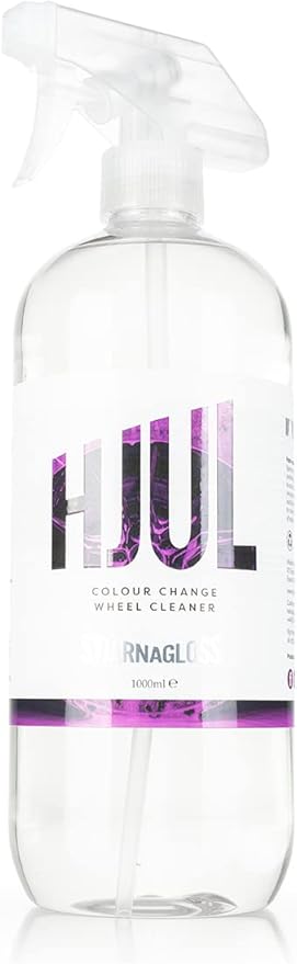 Stjarnagloss - Hjul Wheel Cleaner - Color Change Wheel Cleaner, Remove Road Grime, Brake Debris & Tar Spots, pH-Neutral (1 Liter)