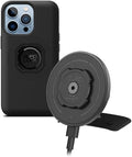 Quad Lock Adhesive Dashboard/Console Car Phone Holder Kit with MAG Wireless Charging Head V2 and MAG Phone Case for iPhone 13 Pro