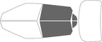 Avery Dennison NR Nano Ceramic IR Window Tint Kit Compatible with Kia EV6 2022-2024 - Back Precut Kit - 35%
