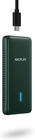 AACPLAY 2024 Wireless Android Auto Car Adapter Converts Wired Android Auto to Wireless, Android Auto Wireless Dongle for AA, USB Type-A or USB Type-C Plug-in, Version 2.0