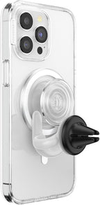 PopSockets Car Phone Mount, Vent Mount, White - White