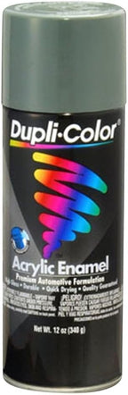 Dupli-Color Multi-Purpose Enamel, Gloss, Medium Gray, 12 oz