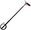 Telescopic Pole Window Cleaning 30cm Brush Head Aluminum Alloy 3.6M -10.8M Telescopic Rod Extension Washing Brush Tool,3.6 M/11.8 Ft (7.2 M/23.6 Ft)