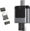 Wireless Carplay and Android Auto Adapter (Metallic Gray)