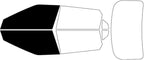 Avery Dennison NR Nano Ceramic IR Window Tint Kit Compatible with Kia EV6 2022-2024 - Front Precut Kit - 5%
