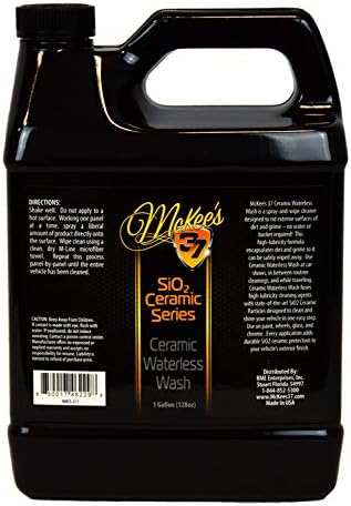Ceramic Waterless Wash (SiO2 Enhanced Quick Shine Top Coat), 128 fl. oz.
