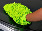 Microfiber House Cleaning and Car Wash Glove Mitts- Double Sided Chenille Microfiber Glove - Dynamic Microfiber Cleaning Cloth Mitten FITS Adult Hand (Multi-Color, 6-Pack)