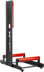 Maxshine Universal Red Wheel & Rim Detailing Rolling Stand | 360° Rotating Tire Stand for Wheel Wash, Ceramic Coating & Tire Shine | Heavy-Duty Rim Roller Stand for Professional Auto Detailing