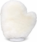 Natural Lambskin Wool Car Wash Mitt - Large Sheepskin for Wet and Dry Applications and Painters (1)