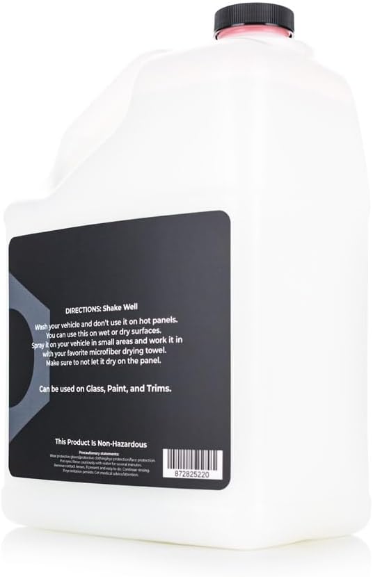 OBSESSED GARAGE - Drying Aid - Streak-Free Drying for All Exterior Surfaces - 1 Gallon