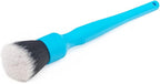 Detail Factory - Synthetic Detailing Brush - Ultra-Soft Bristles, Comfortable Grip and Scratch-Free Cleaning for Exterior, Interior, Emblems, Badges, and Instrument/Guage Panels. (Blue, Long)