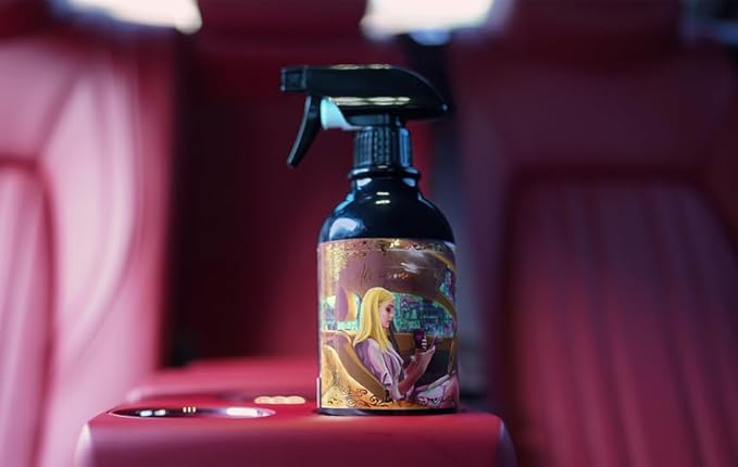 KATIBA All In One Interior Cleaner – Rinse-Free Waterless Wash & Detail Spray – Quick, Easy Clean and Shine Exterior Panels Without Water – Use Indoor Carwash or Outdoors – 500ml Spray Bottle