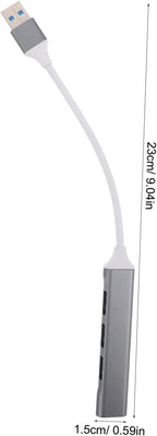 TEHAUX USB Hub Splitter Laptop USB Expander Charging for Desktop Car Gaming Travel Accessories