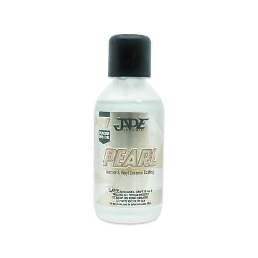 Jade Pearl - Leather & Vinyl Reactive Coating 50mL - Ceramic Infused - Leather Protection