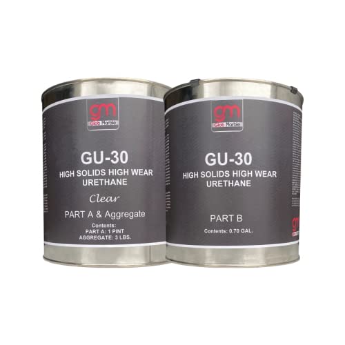 GlobMarble High Solid High Wear Polyurethane Sealer With Aggregate - GU-30 Semi-Gloss