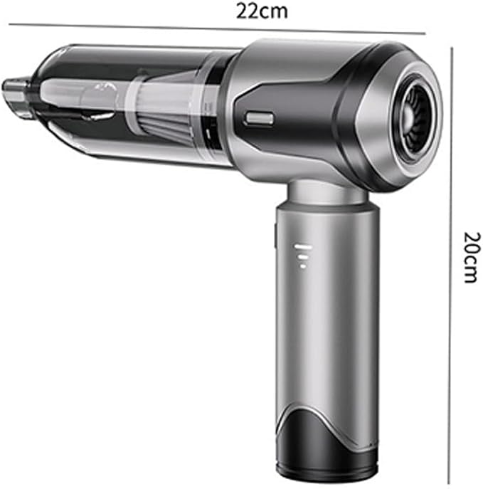 Car Vacuum Handheld Cordless, 20000Pa Brushless Motor, 1.5 lbs Lightweight 4-in-1 Portable Vacuum Cleaner with Washable Filter - Rechargeable for Pet Hair, Car, Home for Gift