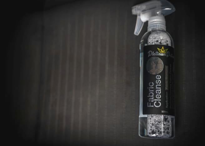 Fabric Cleanse | Fabric and Upholstery Cleaner | Lifts Body Oils Light Spills and Marks | Residue Conscious Finish for Seats Carpets and Mats | Brush Ready Foam | 500 Milliliters