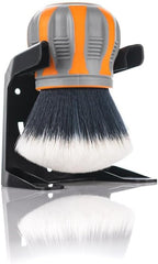 Detail Factory - Curveball XL Synthetic Brush - Ultra Soft Bristles, Comes with Storage Rack, Covers Large Area Inside or Outside Vehicles - Solar Flare