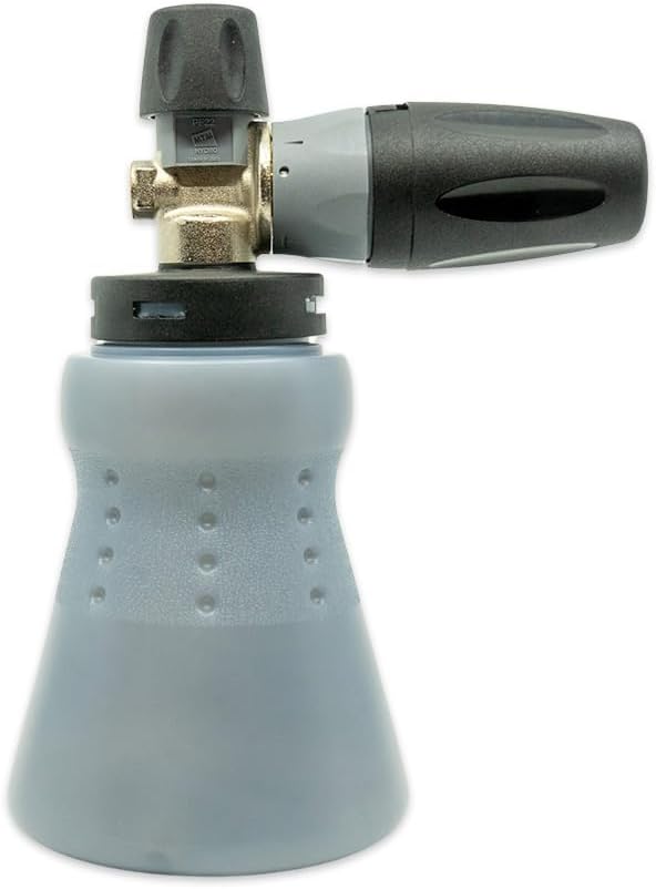 Detail King MTM Hydro PF22.2 Professional Foam Cannon - 1.1MM Orifice - Green Chenille Wash Mitt