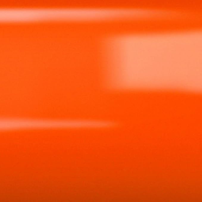 3M Car Wrap Roll 2080 Gloss Deep Orange | G24 | (5ft x 1ft (5 Sq/ft)) | Automotive Vinyl Wrap for Cars - Car Interior Wrap & Exterior | w/Free Instawraps Pro Glove