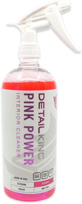 Detail King Pink Power Automotive Interior Cleaner - Quart - Perfect for Vinyl, Plastic & Leather Surfaces
