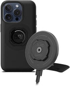 Quad Lock Adhesive Dashboard/Console Car Phone Holder Kit with MAG Wireless Charging Head V2 and MAG Phone Case for iPhone 15 Pro