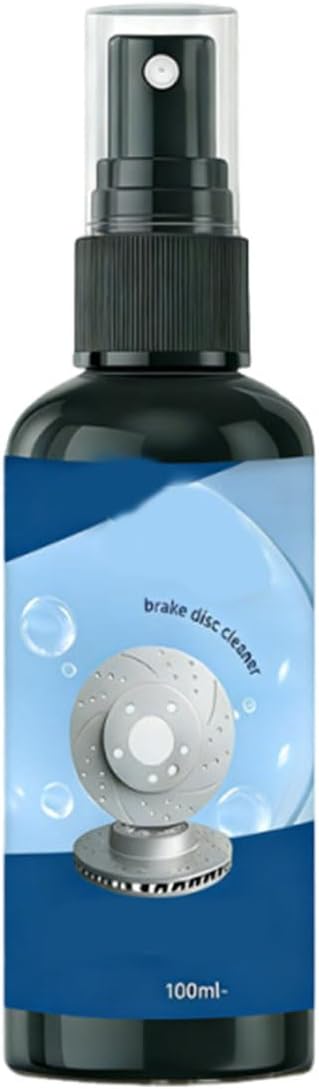 Brake disc cleaner spray for noise reduction,Fast-Drying Formula for Pads, Rotors & Calipers - Helps Remove Brake Dust, Oil (1PCS)